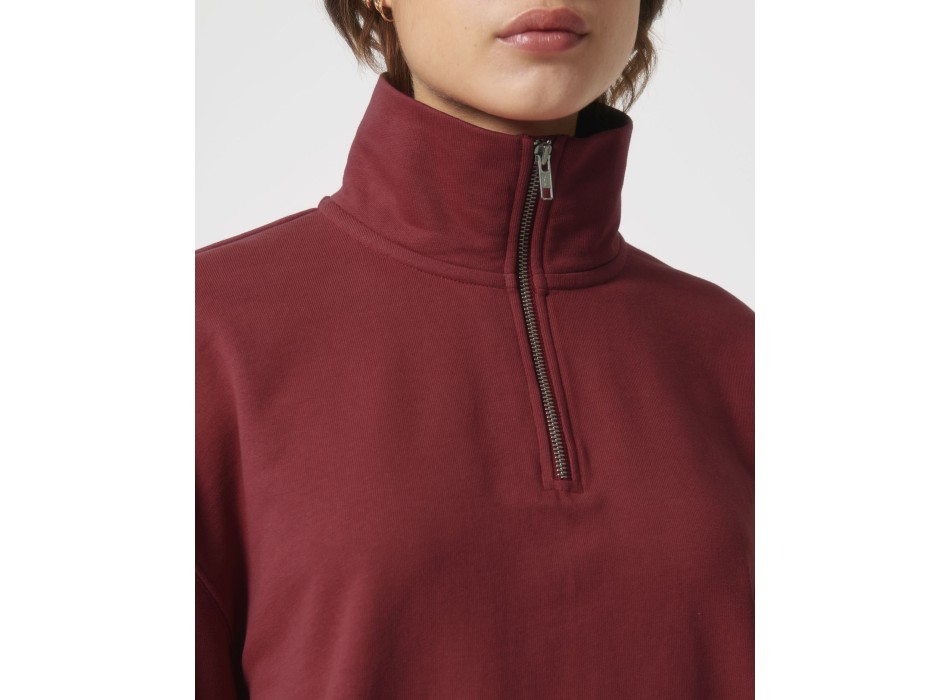 Miller Dry - La felpa squadrata unisex con zip a mezza lunghezza e dalla sensazione asciutta al tatto FullGadgets.com