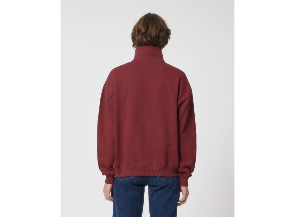 Miller Dry - La felpa squadrata unisex con zip a mezza lunghezza e dalla sensazione asciutta al tatto FullGadgets.com