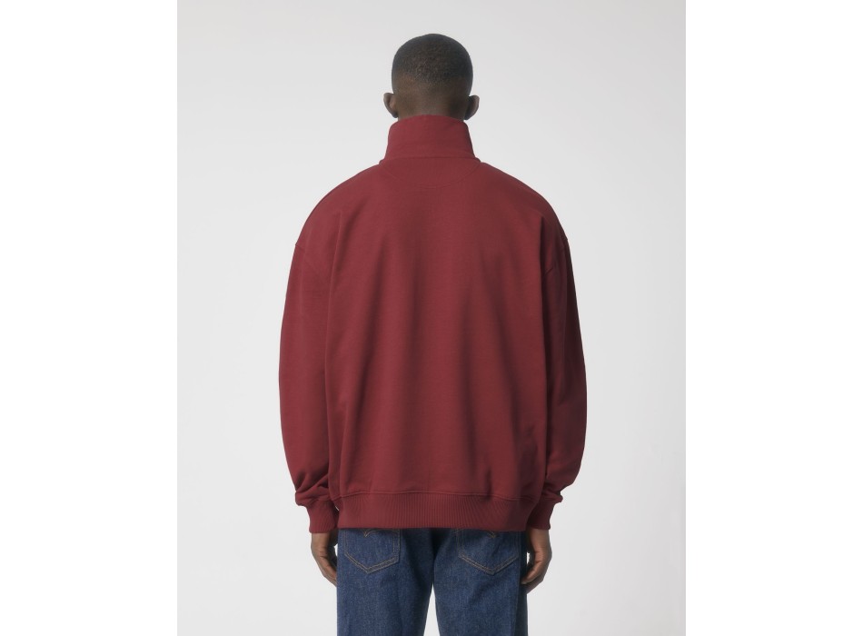 Miller Dry - La felpa squadrata unisex con zip a mezza lunghezza e dalla sensazione asciutta al tatto FullGadgets.com