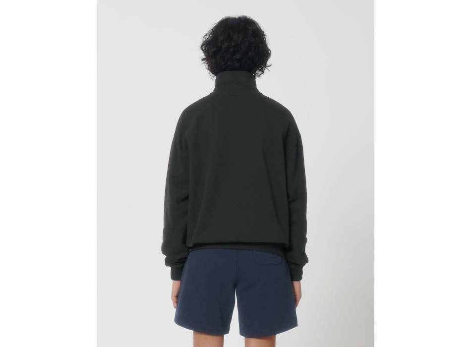 Miller Dry - La felpa squadrata unisex con zip a mezza lunghezza e dalla sensazione asciutta al tatto FullGadgets.com