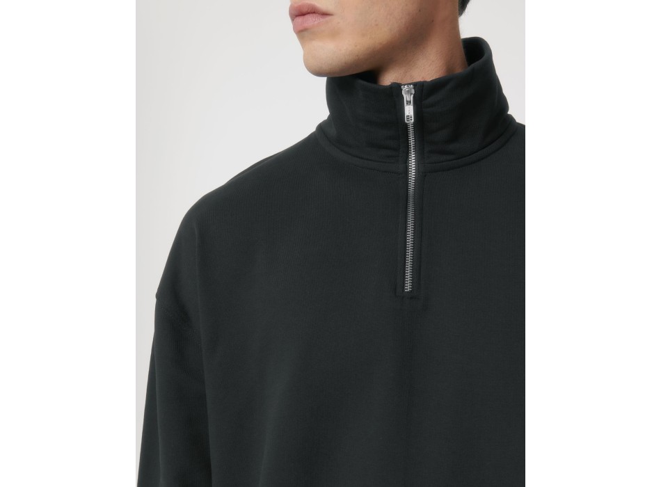 Miller Dry - La felpa squadrata unisex con zip a mezza lunghezza e dalla sensazione asciutta al tatto FullGadgets.com