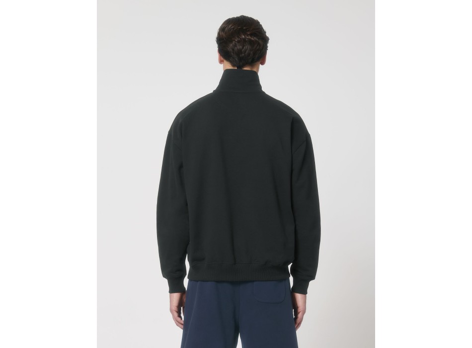 Miller Dry - La felpa squadrata unisex con zip a mezza lunghezza e dalla sensazione asciutta al tatto FullGadgets.com