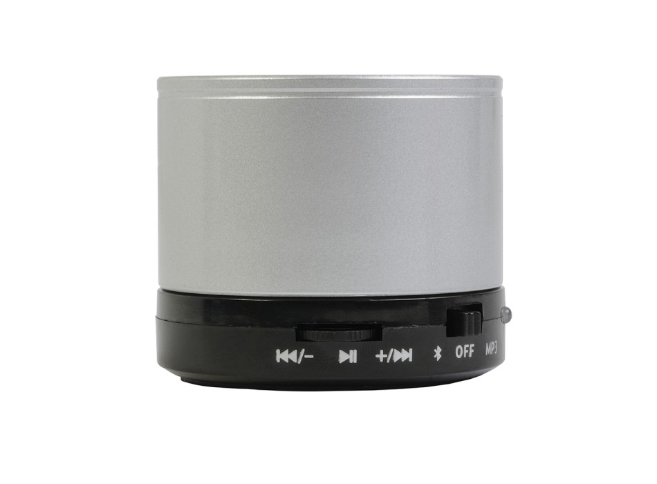 Mini altoparlante Bluetooth V 3.0 cilindrico in metallo con microfono FullGadgets.com