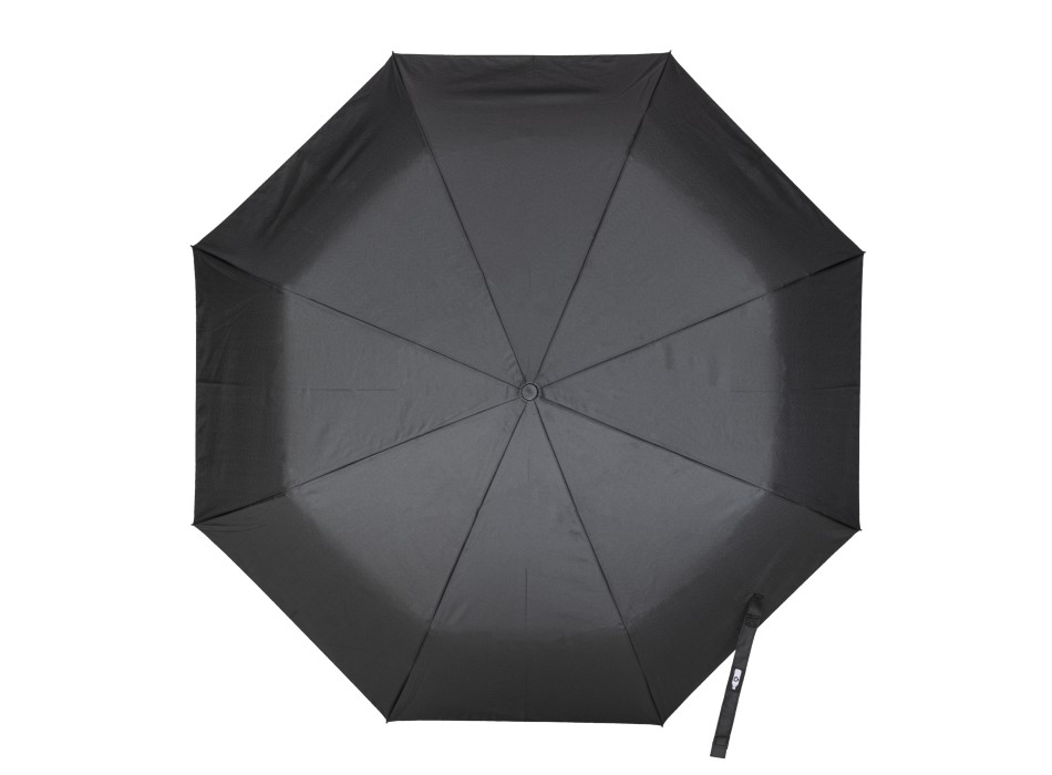 Mini ombrello automatico in R-PET con manico in bambù FullGadgets.com