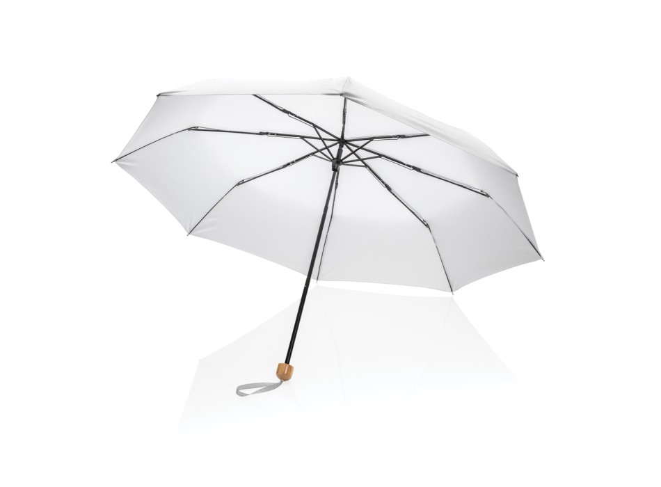Mini ombrello bambù 20.5" rPET pongee 190T Impact AWARE™ FullGadgets.com