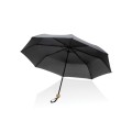 Mini Ombrello Bambù 20.5" Rpet Pongee 190T Impact Aware™ Personalizzabile