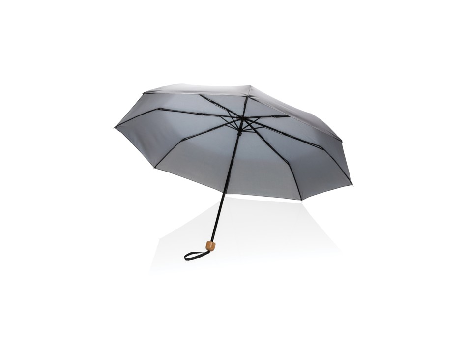 Mini ombrello bambù 20.5" rPET pongee 190T Impact AWARE™ FullGadgets.com