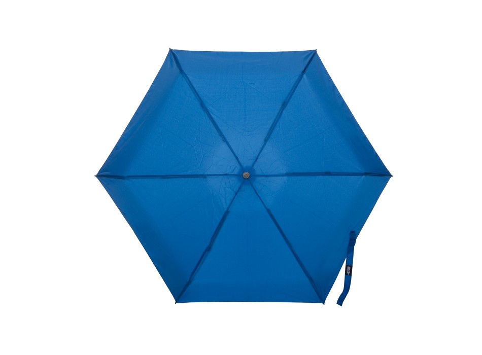 Mini ombrello manuale in R-PET con manico di legno FullGadgets.com