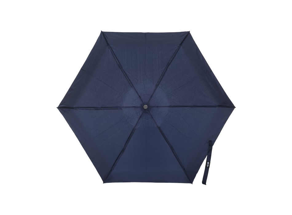 Mini ombrello manuale in R-PET con manico di legno FullGadgets.com