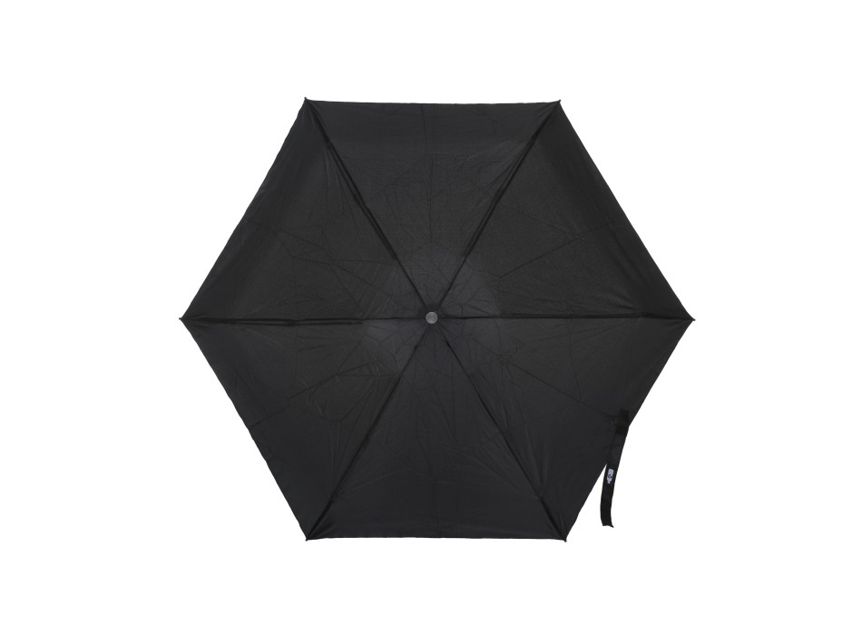 Mini ombrello manuale in R-PET con manico di legno FullGadgets.com