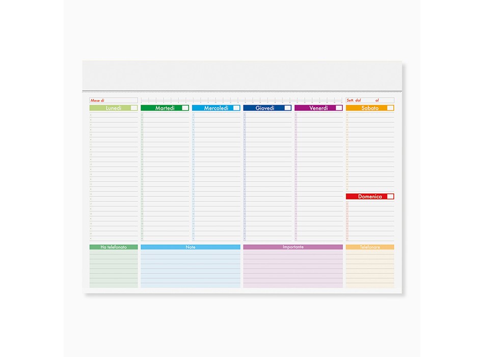 MINI PLANNING MULTICOLOR FullGadgets.com