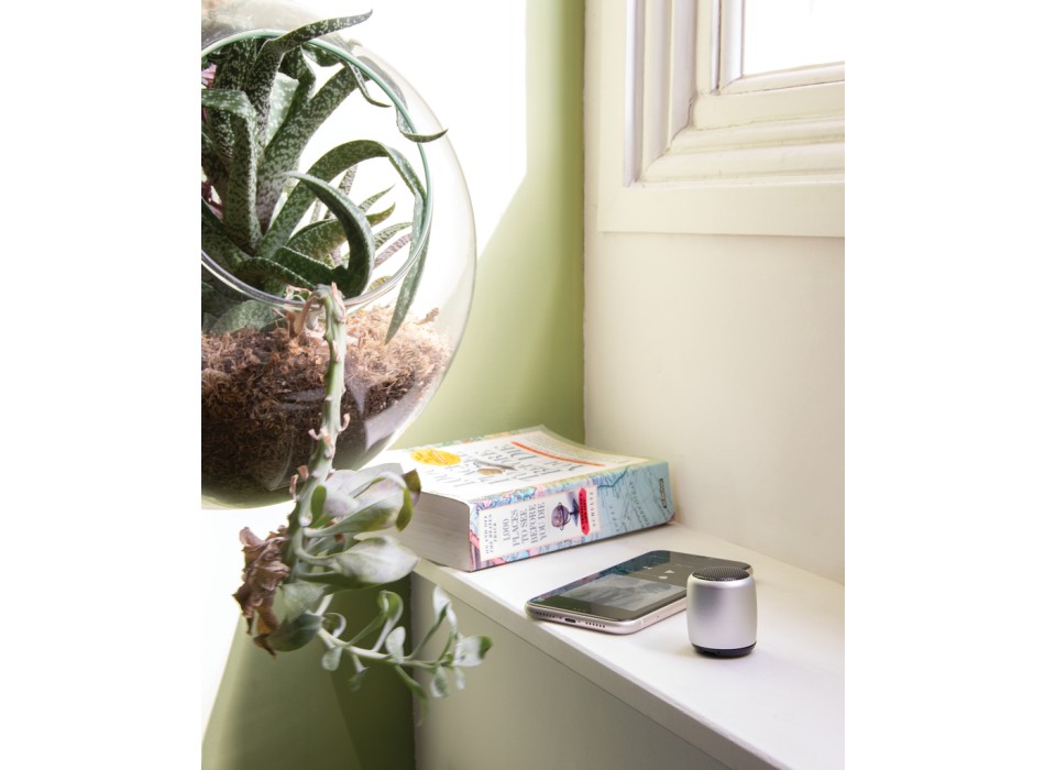 Mini speaker wireless in alluminio FullGadgets.com