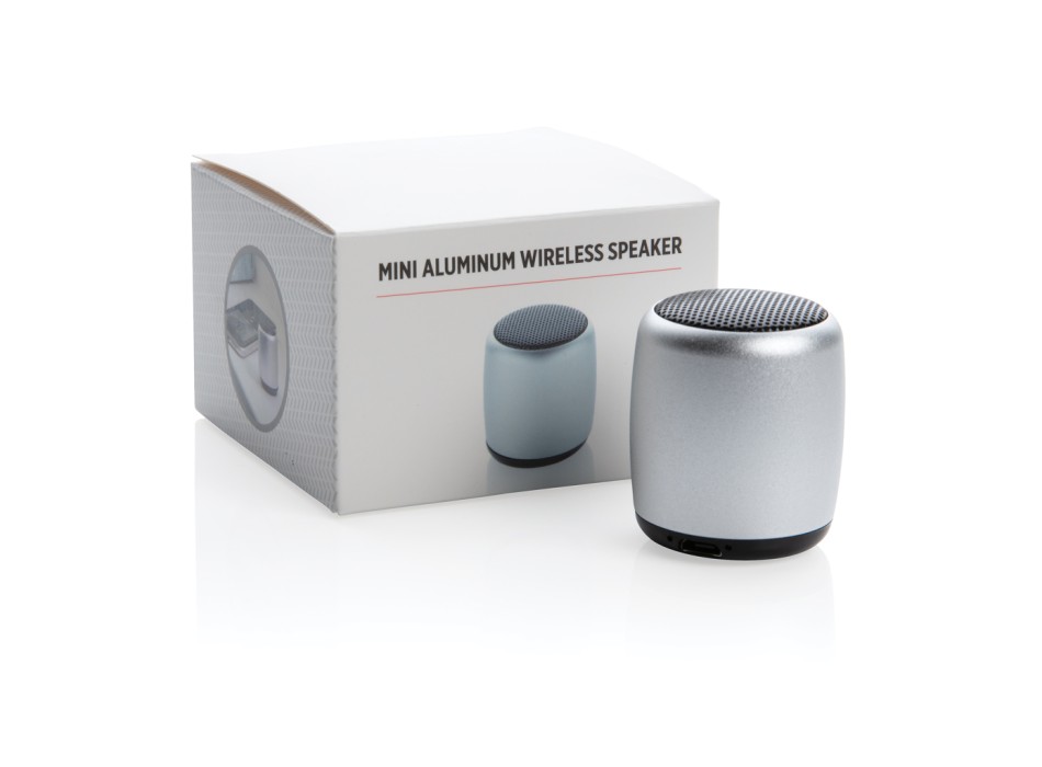 Mini speaker wireless in alluminio FullGadgets.com