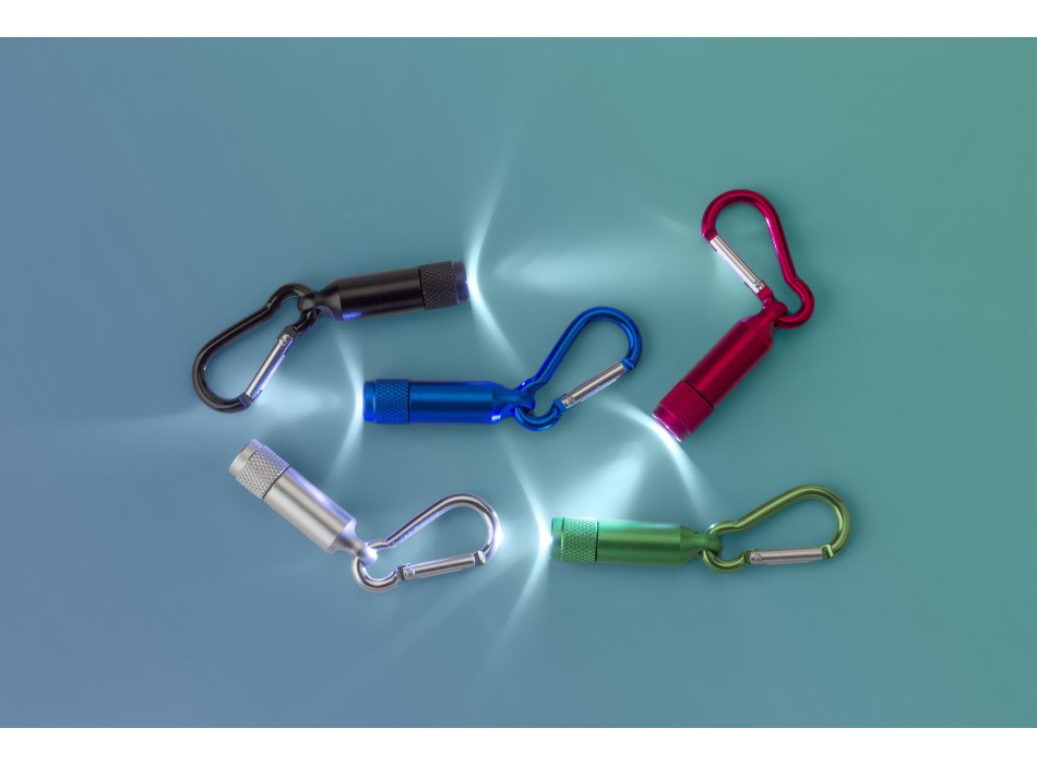 Mini torcia con luce LED, in alluminio Tracy FullGadgets.com