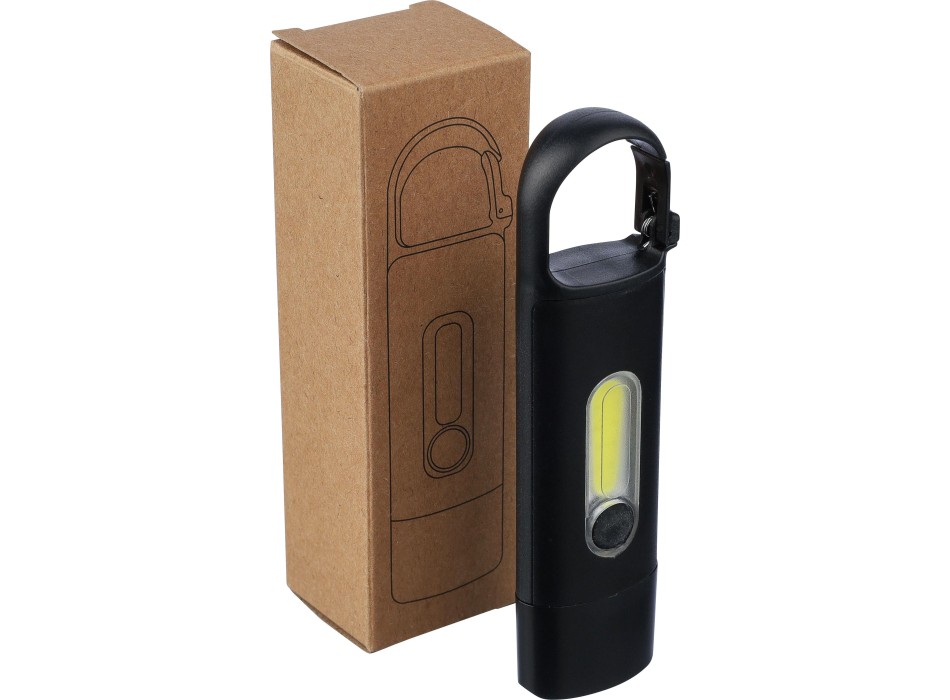 Mini torcia in ABS riciclato con batteria ricaricabile Zai FullGadgets.com