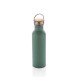 Moderna bottiglia in acciaio con tappo in bambù 700ml FullGadgets.com