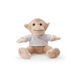 MONKY. Peluche a forma di scimmia con maglietta FullGadgets.com