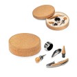 MORETO. Set da vino con 4 utensili in legno e metallo FullGadgets.com