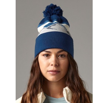 Mountain Peaks Pom Pom Beanie FullGadgets.com