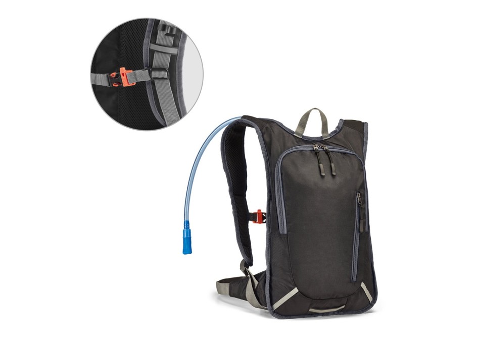 MOUNTI. Zaino sportivo in 420D con sacca idrica 2 L FullGadgets.com