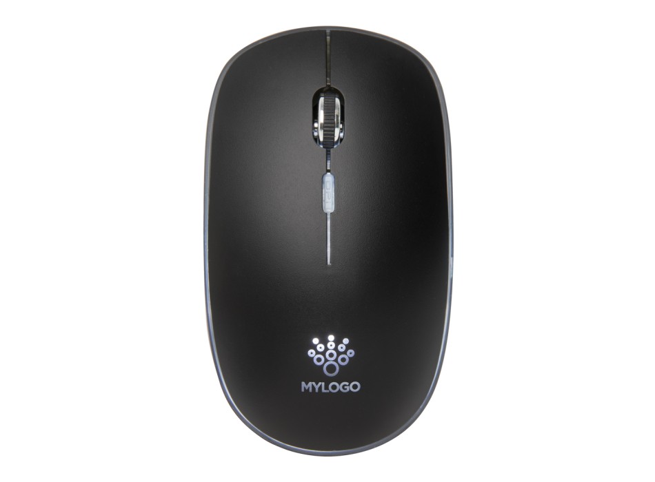 Mouse wireless con logo retroilluminato FullGadgets.com