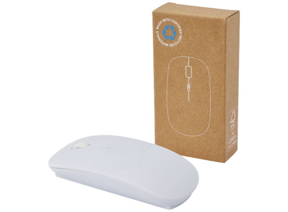 Mouse wireless in plastica riciclata certificata RCS Menlo  FullGadgets.com