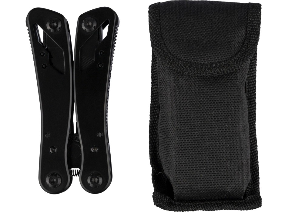Multi tools 13 funzioni in alluminio nero Ariane FullGadgets.com
