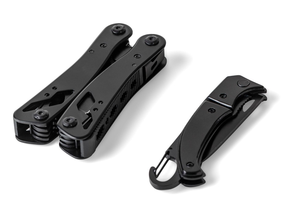 Multi tools 13 funzioni in alluminio nero Ariane FullGadgets.com