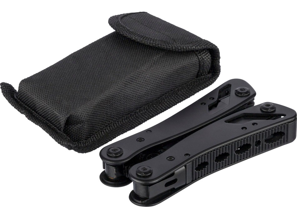 Multi tools 13 funzioni in alluminio nero Ariane FullGadgets.com