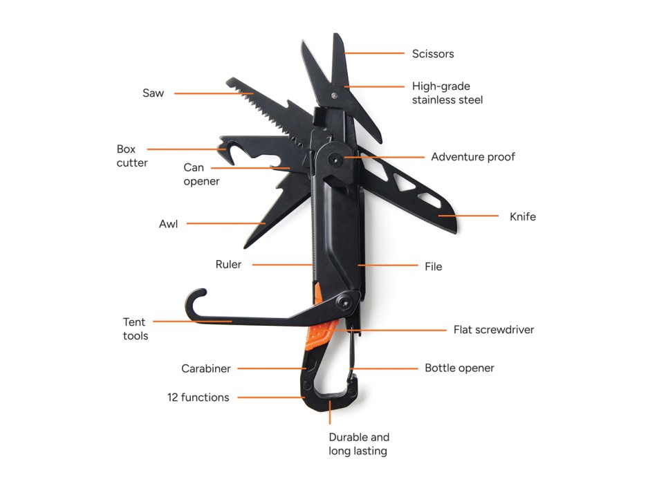 Multiattrezzo Nordic Drift Adventure FullGadgets.com
