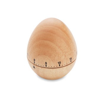 MUNA - Timer a forma di uovo in legno FullGadgets.com