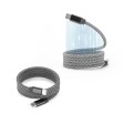 NADELLA. Cavo da USB-C a USB-C (60 W), con cordone intrecciato in poliestere e sistema magnetico per un avvolgimento agevole FullGadgets.com