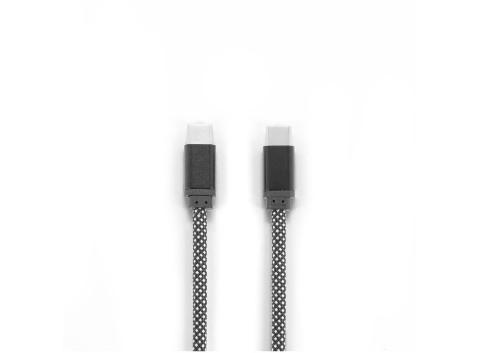 NADELLA. Cavo da USB-C a USB-C (60 W), con cordone intrecciato in poliestere e sistema magnetico per un avvolgimento agevole FullGadgets.com