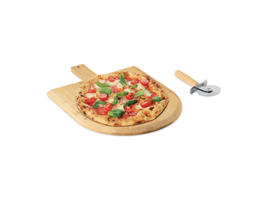 NAPOLITANA - Tagliere per pizza in bambù FullGadgets.com