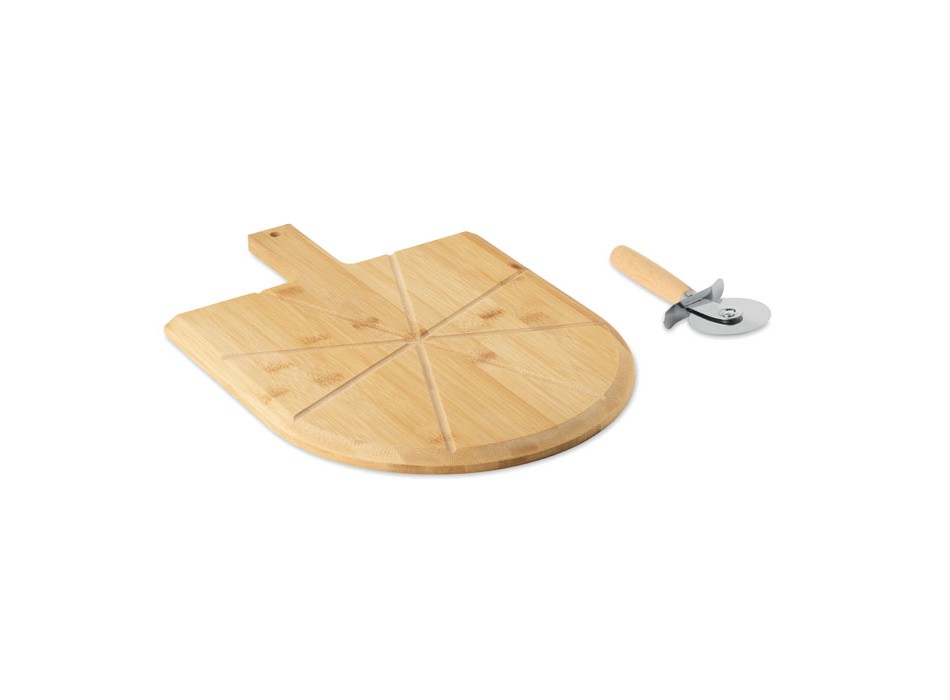 NAPOLITANA - Tagliere per pizza in bambù FullGadgets.com