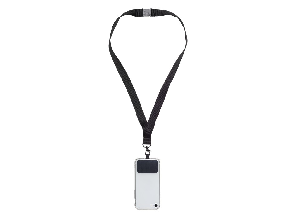 Nastro collo in poliestere con tag portacellulare FullGadgets.com