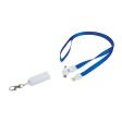 Nastro da collo con moschettone con funzione di cavo di ricarica con prese micro-usb/light FullGadgets.com