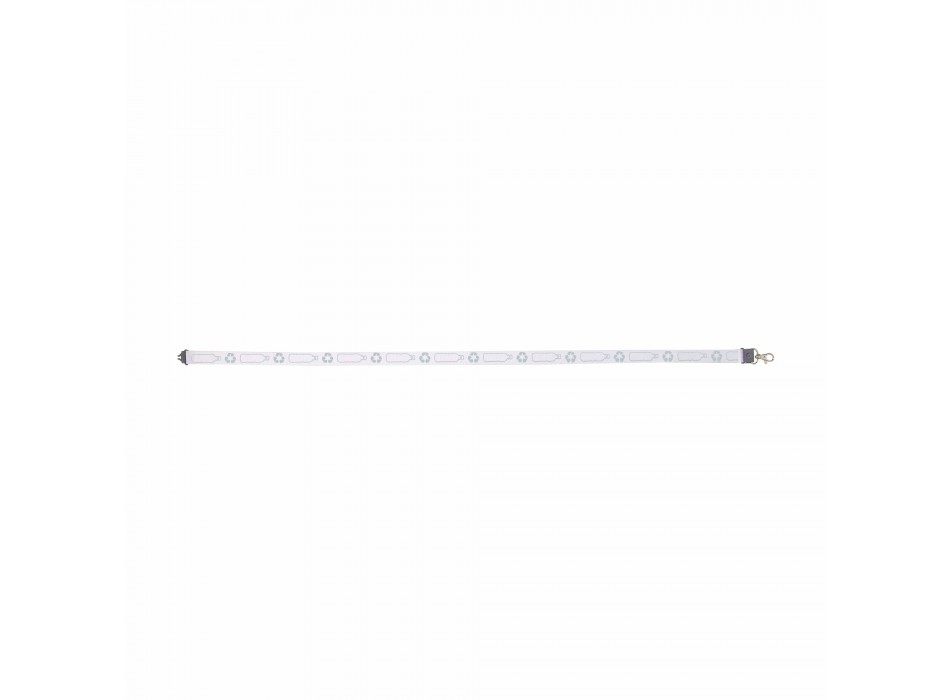 Nastro da collo in r-pet con sgancio di sicurezza (pet riciclato) FullGadgets.com