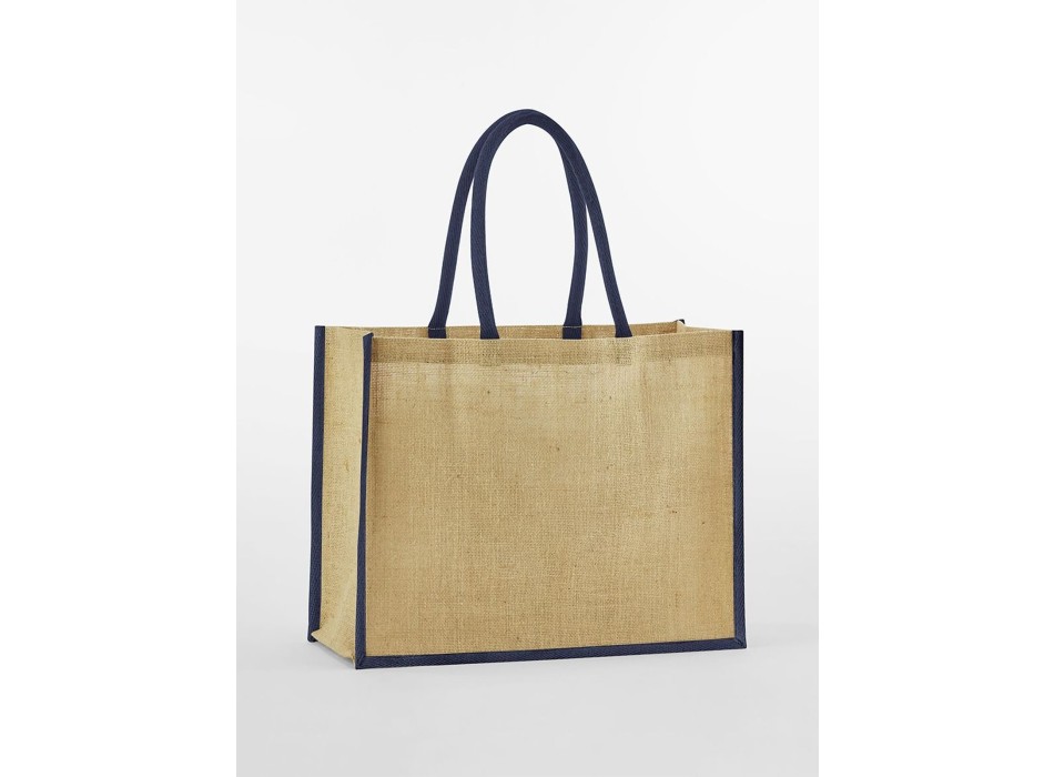 Natural Starched Jute Classic Shopper FullGadgets.com