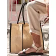 Natural Starched Jute Classic Shopper FullGadgets.com