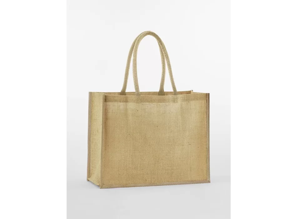 Natural Starched Jute Classic Shopper FullGadgets.com