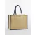Natural Starched Jute Classic Shopper