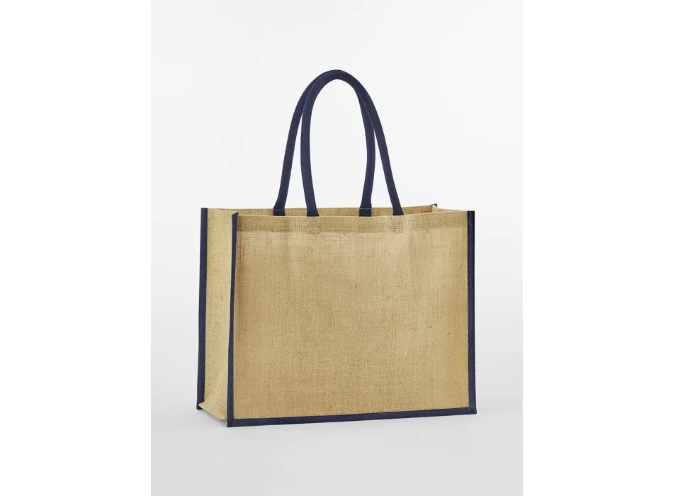 Natural Starched Jute Classic Shopper FullGadgets.com