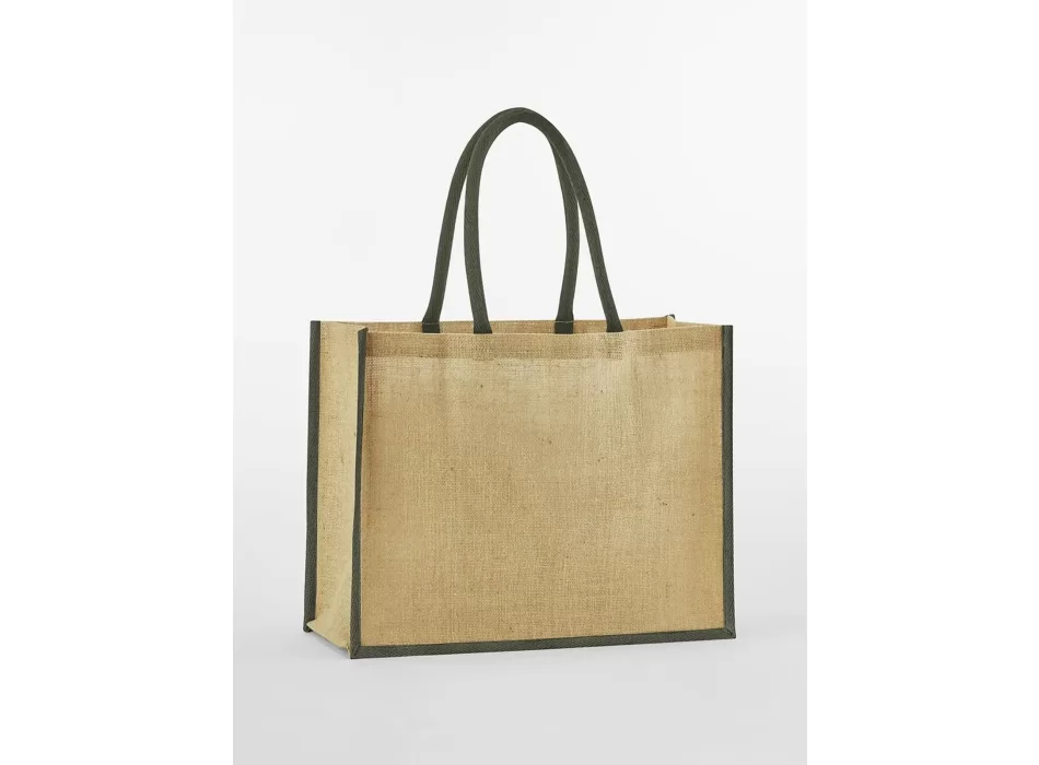Natural Starched Jute Classic Shopper FullGadgets.com