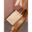 Natural Starched Jute Midi Tote FullGadgets.com