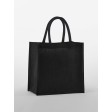 Natural Starched Jute Midi Tote FullGadgets.com