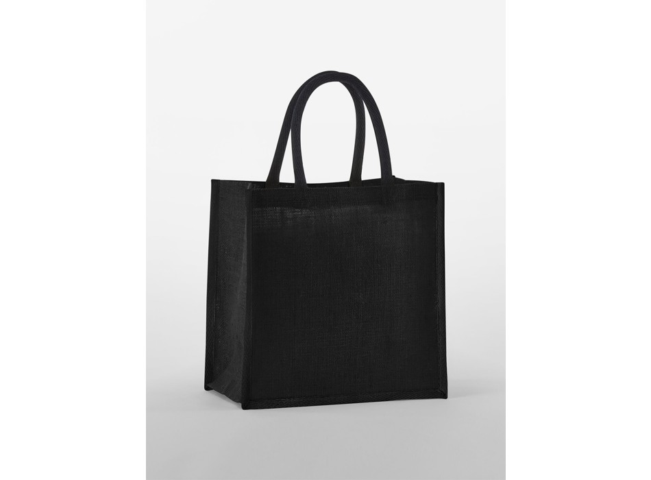 Natural Starched Jute Midi Tote FullGadgets.com