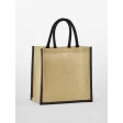 Natural Starched Jute Midi Tote FullGadgets.com