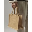 Natural Starched Jute Mini Gift Bag FullGadgets.com