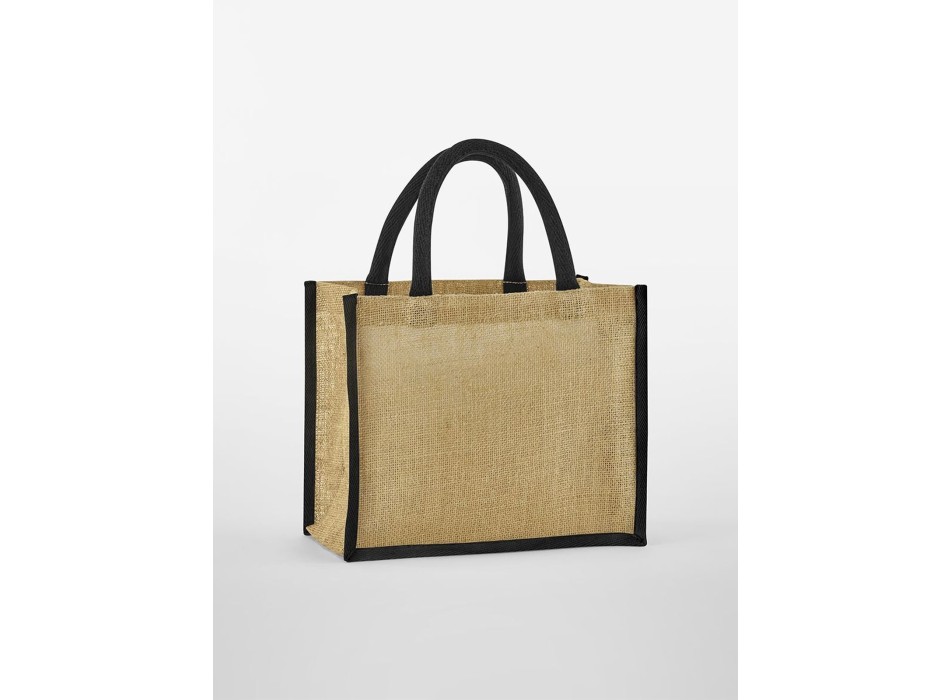 Natural Starched Jute Mini Gift Bag FullGadgets.com